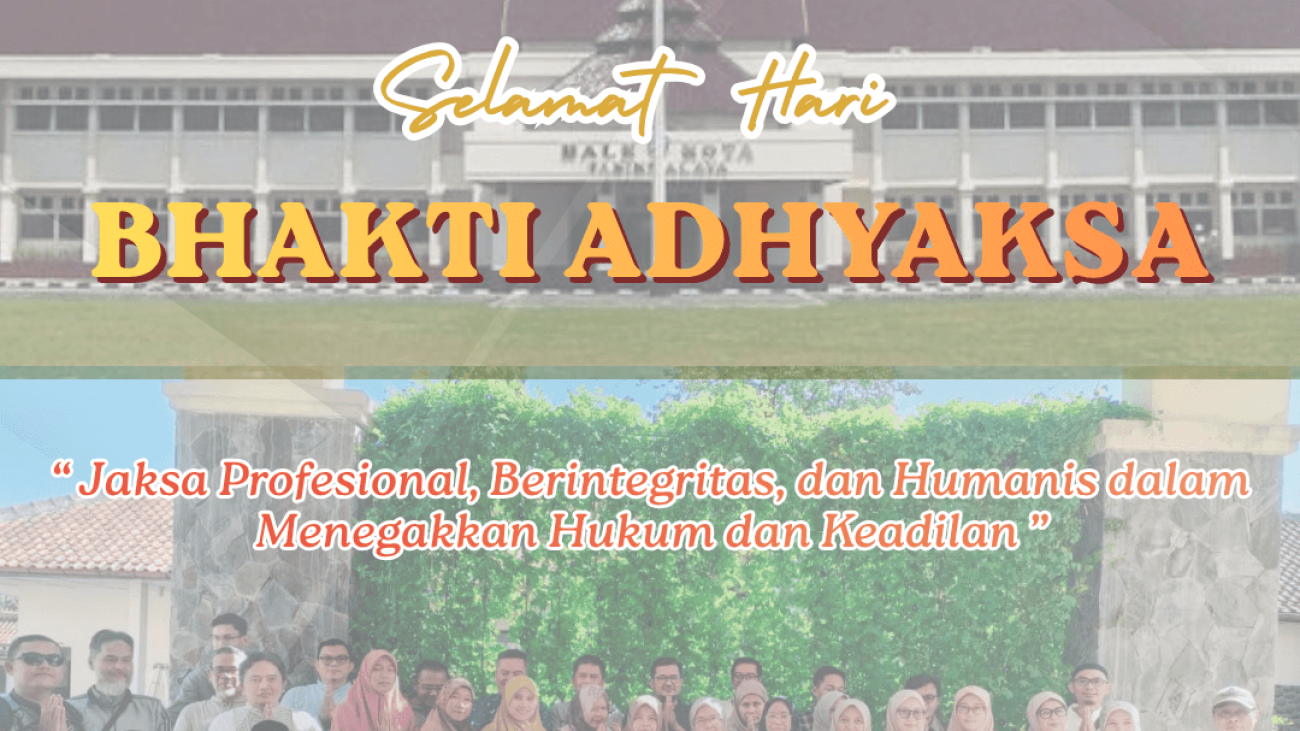 Selamat Hari Bhakti Adhyaksa ke 66 tahun 2026