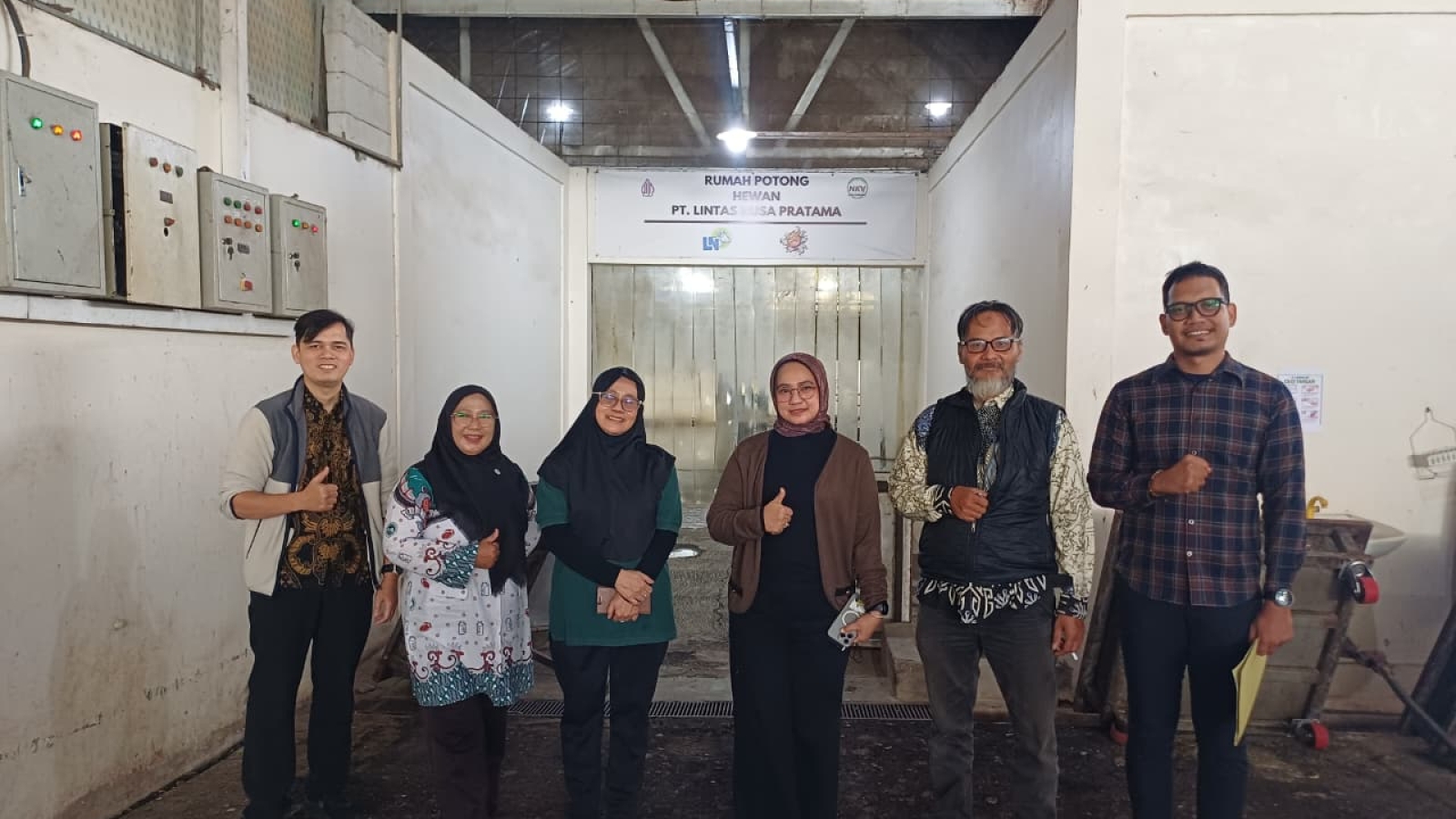 Dokumentasi Verifikasi lokasi dan sarana pendukung RPH Lintas Nusa Pratama