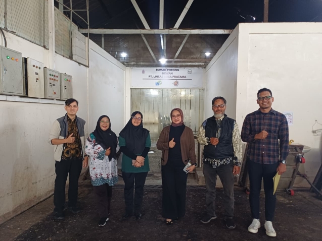 Dokumentasi Verifikasi lokasi dan sarana pendukung RPH Lintas Nusa Pratama