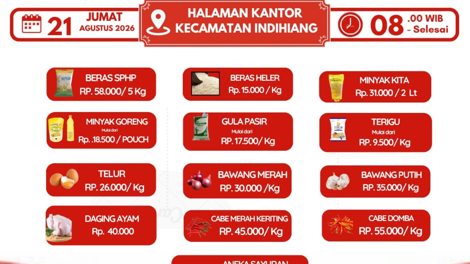GPM di Kecamatan Indihiang